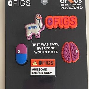 Figs Purple and Pink Accessories Set